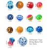DIYUQISHI 10-Pack Cat Toy Balls with Bells for Kittens and