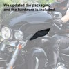 KIWI MASTER New Adjustable Air Deflectors Side Wings Windshield Fairing