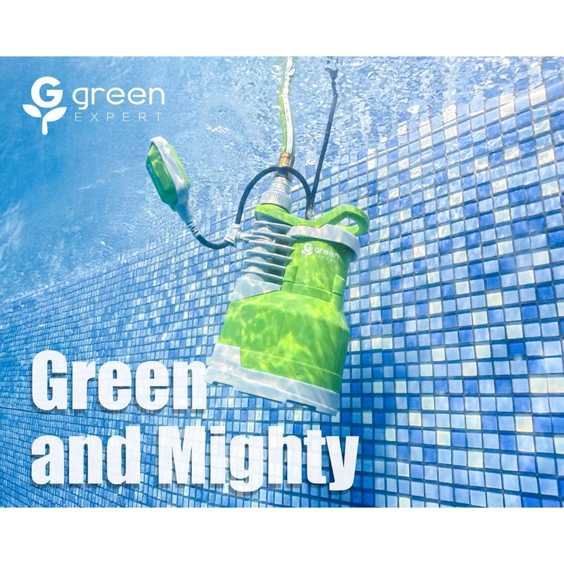 Green Expert 3/4HP Submersible Sump Pump Max 4000GPH High Flow