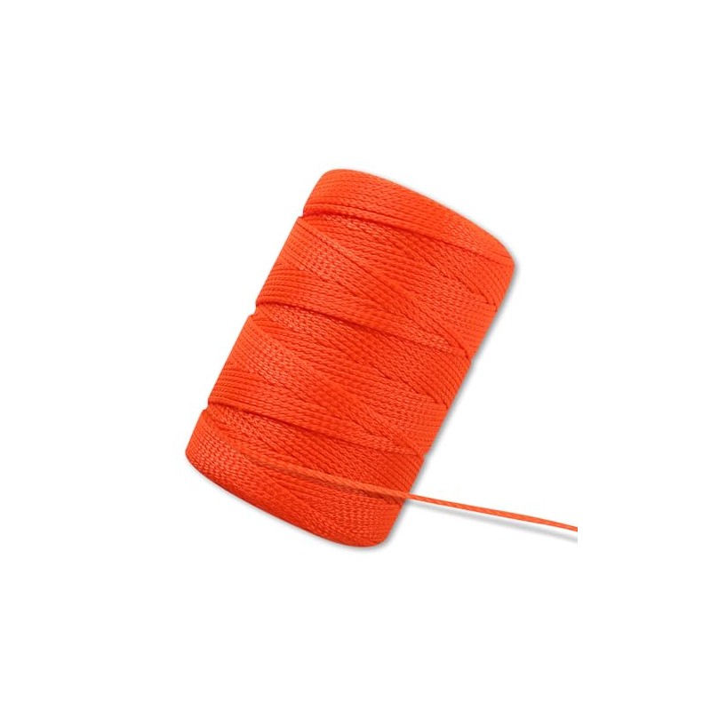 Romeda Mason Line #18, 500 Ft Orange String, Construction Twine