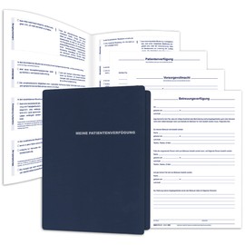 RNKVERLAG 28962 Patient Order in a High-Quality Folder 225 x 310 mm for 1 Person, Pack of 1