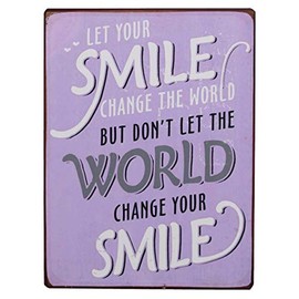 440s.de LaFinesse - Let Your Smile Change The World. Metal Sign LF-em5453 5712376154533