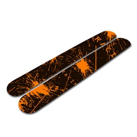 Finest Folia Bicycle Chain Stay Protection Sticker Film Paint Protection R160 (04 Racing Neon Orange)
