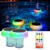 BASON LIGHTING Solar Powered Floating Pool Light with Chlorine Tablet