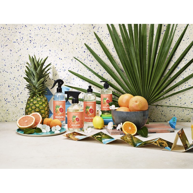Caldrea Multi-surface CounterTop Spray Cleaner, Made With Vegetable Protein Extract,