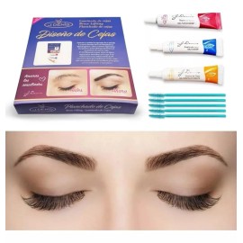 J. Denis Kit Diseño Y Planchado De Cejas En Gel J Denis Profesional