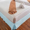 1500 Series 100% Microfiber Pleated King Bed Skirt Solid, Light