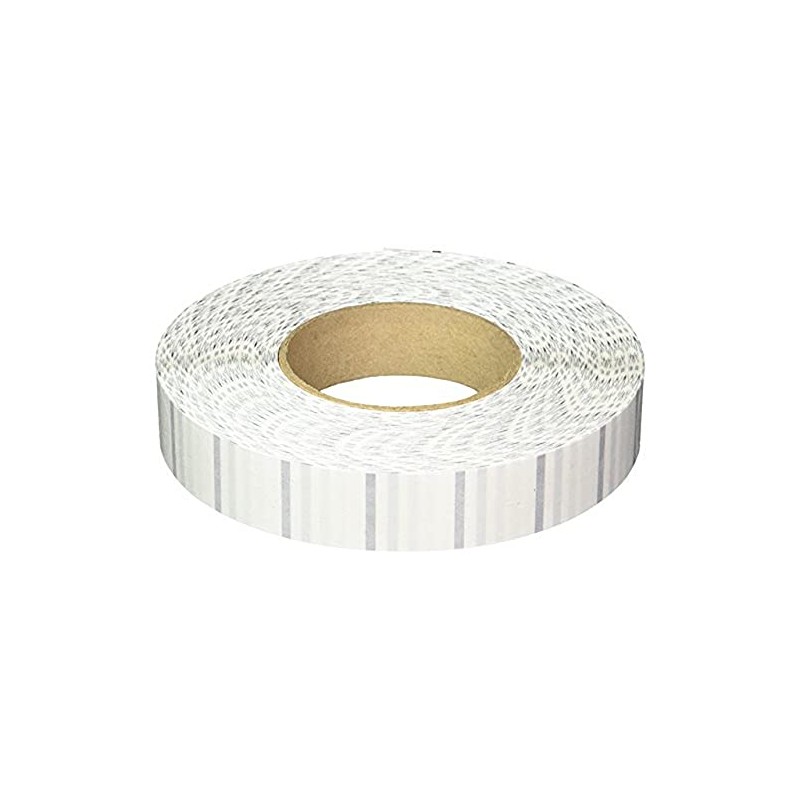 1" Clear Wafer Tab Seals w Horizontal Perfs - Roll