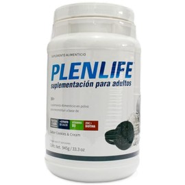 Plenlife B+ Bariatricos Suplemento Alimenticio Con Proteína, Zinc, Biotina, Citrato de Calcio, Vitamina D3 y Prebióticos para la Digestión, Varios Sab