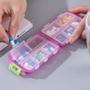 Zuihug Zuihug 1Pack Travel Pill Organizer - 10 Compartments Pill