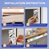 Ravinte 1 Pair Tip Out Tray Hinges Kitchen Cabinet Hinges