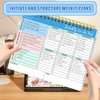 To Do List Notepad - Weekly Planner Pad, A4 Undated