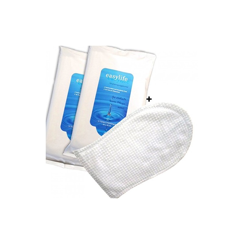 Stricker Chemie - Easylife Vinyl Reinigungs- Pflegetücher (2er Pack)