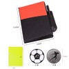 Soccer Referee Set, Referee Cards, Red and Yellow Cards, Record