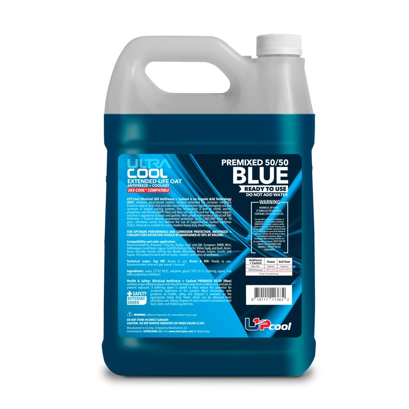 ULTRA 1PLUS Oat NAPS Free Extended Life Antifreeze + Coolant