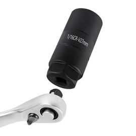 Oil Pressure Sensor Socket,Oil Pressure Switch Socket Fits 3/8" Drive or 1 1/8" Hex Wrench,1 1/16 Socket Switch Compatible with GM Chrysler,1991 1987 and Most Newer Models