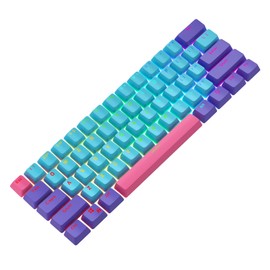 Ussixchare - Teclas PBT retroiluminadas para teclado para juegos 60% de 104 teclas juego de tapas TKL OEM Perfil compatible con teclado 60%/87/104 (Joker)