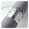 Paper Napkin Rings Deer Snowflake,50 Pieces 3D Laser Cut Disposable