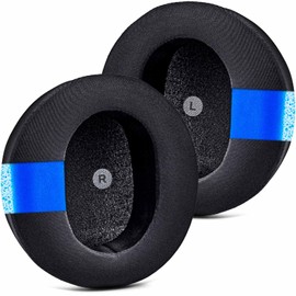 TRANSTEK Replacement Earpads Compatible with Audeze Maxwell Headphones, Maxwell Replacement Ear Cushion, Thickness and Noise Isolation Foam (Cooling Gel Fabric)
