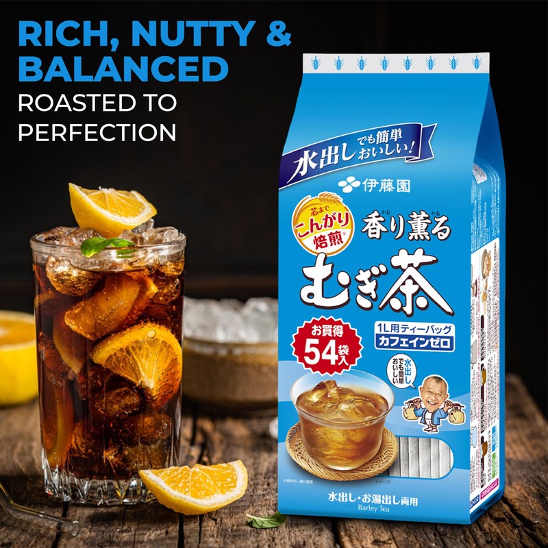 ITO EN Japanese Barley Tea Kaori Kaoru (Aromatic) Mugichae Tea