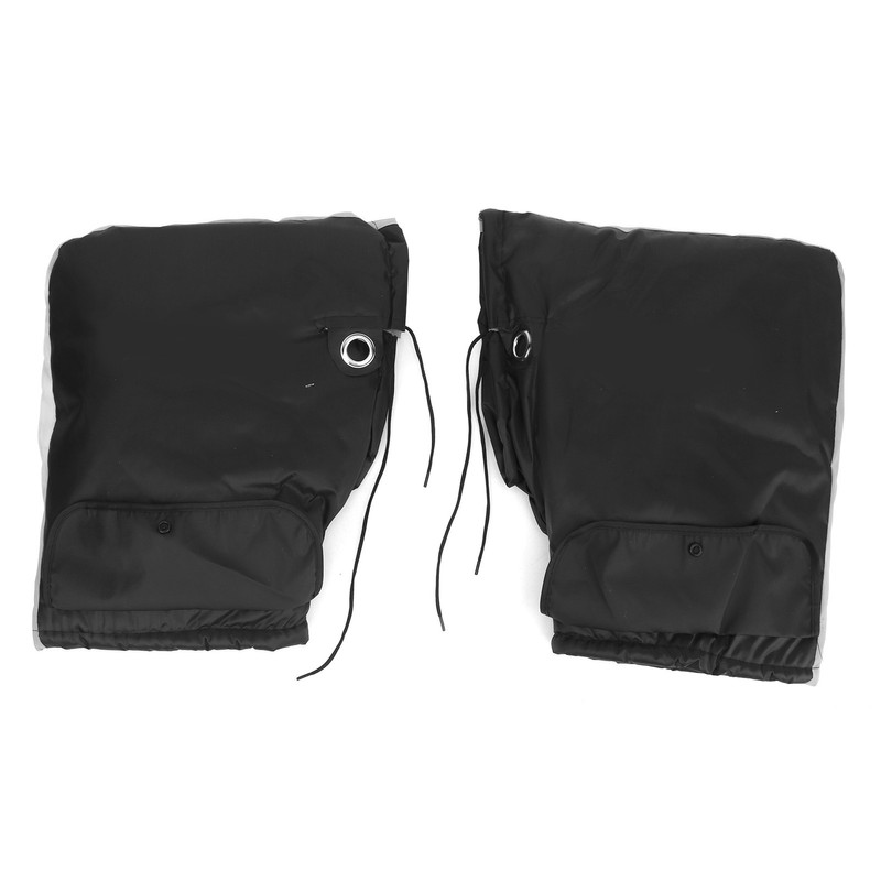 1 Pair Motorcycle Handlebar Gloves Waterproof Windproof Winter Hand Protector