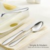 HaWare 60-Piece Silverware Set for 12, Stainless Steel Flatware Cutlery