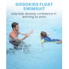 Gogokids Floatation Swimsuit for Boys Girls with Adjustable Buoyancy, Kids