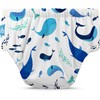 Charlie Banana Reusable Swim Nappy - The Whale on White