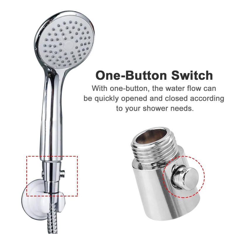 Gasea 3 Packs Shower Head Shut-Off Valve, Control on/Off Shower