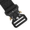 Outdoor Male Multifunction Nylon Tactics Waist Belt for Camping Climbingblack