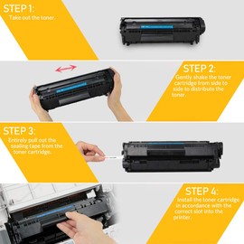 V4INK 2PK Compatible Toner Cartridge Replacement for Canon 104 CRG-104 FX-9 FX-10 Toner Cartridge Ink for use in Canon Imageclass D420 D450 D480 MF4150 MF4350D MF4270 MF4370DN MF4380DN Printer