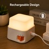 Mini Keyboard Lamp for Bedroom & Desk – Rechargeable LED