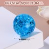 uxcell 30mm/1.2" Crystal Sphere Ball Ice Cracked Glass Solid Decorative