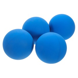 Gatuida 4 Pcs Rubber Squash Balls for Training Lightweight Bouncy Balls for Adults for Reaction Speed Coordination Practice