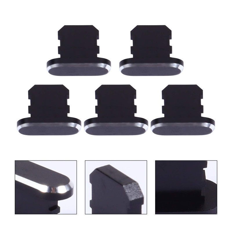Gatuida 2sets Charging Port Plugs Max Dustproof USB Stoppers Easy