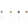 Pin Pins, 800 Pieces, Round Head, Plastic Pins, Straight, Pearl