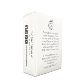 The Arab Card Game First Edition - A Fun & Funny Social-Trivia About Being Arab!