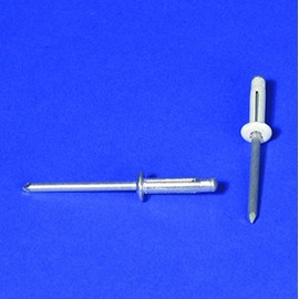 Vinyl Fence Tri-Fix Rivet 0.1875"x0.920 (25 Pack) (Almond)