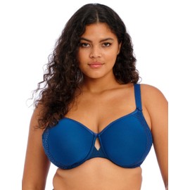 Elomi Charley Women's Charley Stretch Lace Underwired Bra Petrol 36GG, petrol