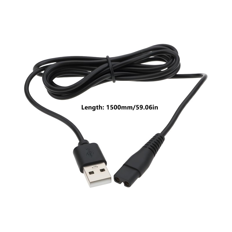 OTOTEC 5V USB Hair Clipper Charger Power Cord 150cm Compatible