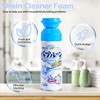 2-Pack Foaming Drain Cleaner - Powerful Sink Deodorizer & Clog