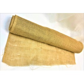 AAYU 36" X 8 Yards Eco-Friendly and Disposable Jute Burlap Planter Liner | Burlap Rolls 24 Feet | Biodegradable Garden Fabric | Weed Barrier | Heavy 7oz | Burlap Rolls 36 inch x 8 Yards