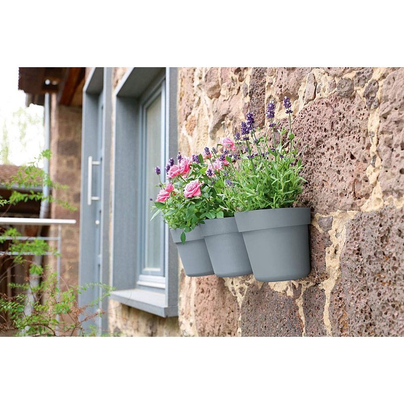 Geli Conny Hanging Pot + Attachment Railing Pot Flower Pot