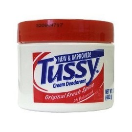 Tussy Deodorant Cream, 1.7 ounces Original 6 Pack by Tussy