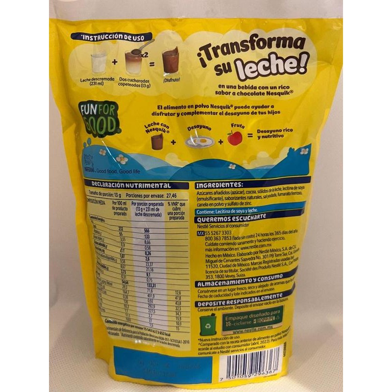 Nestle Nesquik Chocolate Beverage Choco Cocoa Milk - Flavour: Strawberry