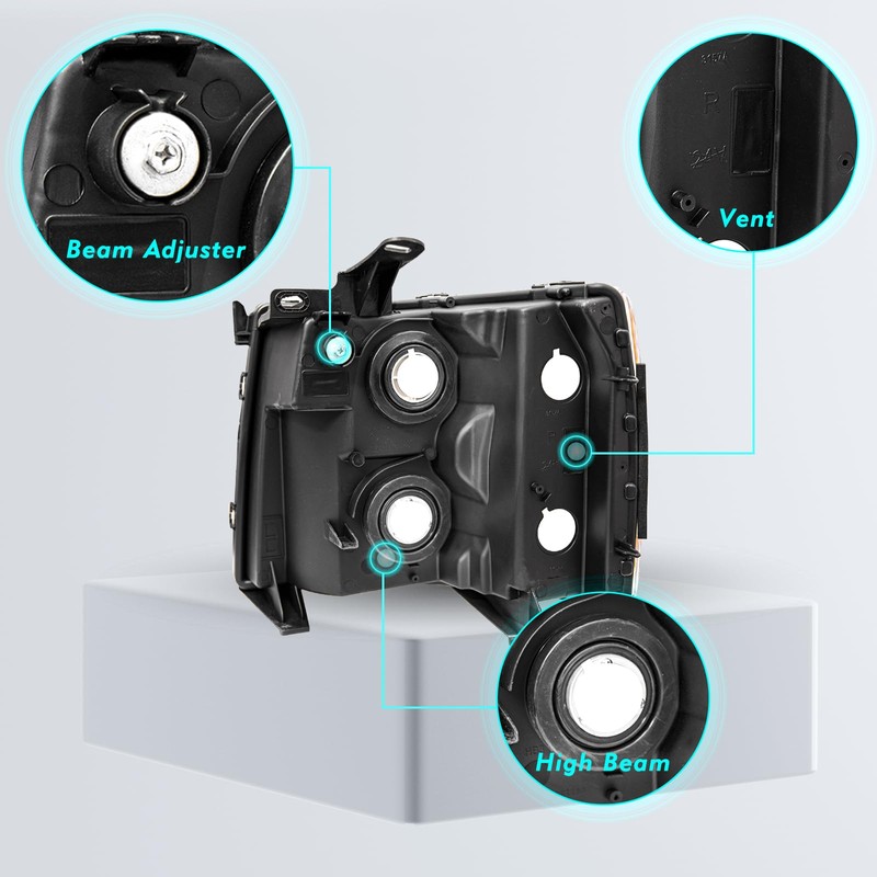 TUSDAR Fits for 2007-2013 Chevy Silverado 1500/2007-2014 Silverado 2500HD 3500HD