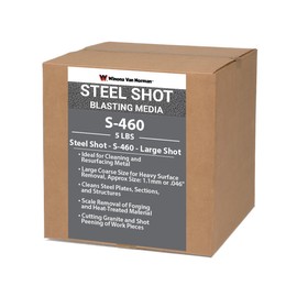 Steel Shot S-460 - Blasting Media - Large Shot Size (5lbs)