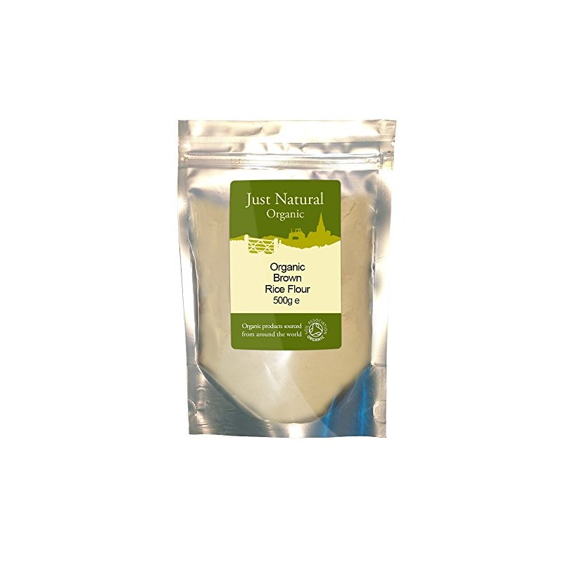 Just Natural Organic Brown Rice Flour 500g