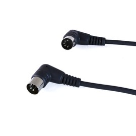 Snakebite Professional MIDI (5 pin DIN) Cable with right angled connectors