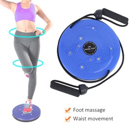 Multifunction Twister Board for Exercise, 25cm Magnetic Twisting Waist Disc with Pull Rope, Domestic Fitness Slimming Equipment,for Office,Home,Bedroom,Dorm Room